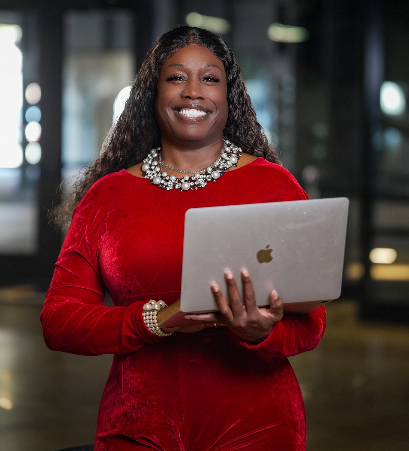Dr. Bree Charles speaking portrait
